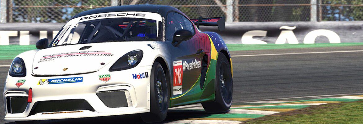 Porsche Esports Sprint Challenge chega à Interlagos com 6 postulantes ao título na Grande Final P1 Speed