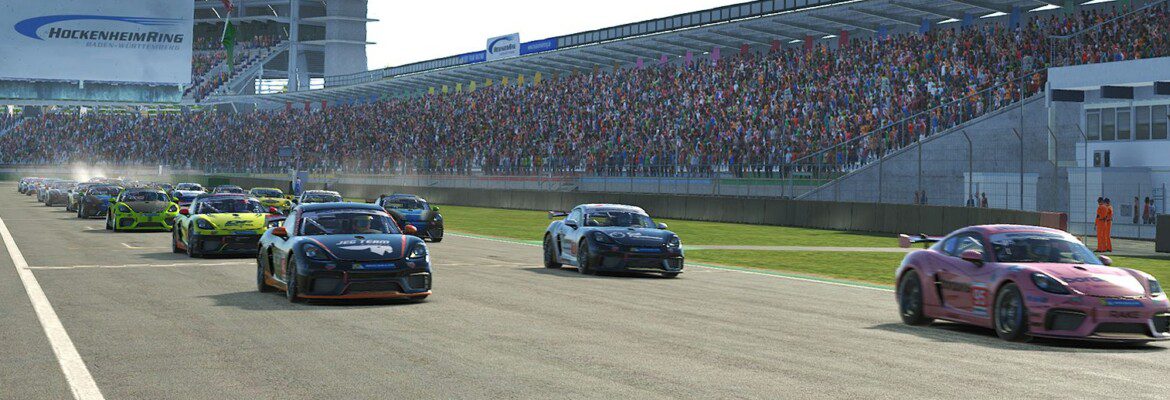 Rogério Santos Neto e Cris Pereira vencem em Hockenheim pelo Porsche Esports Sprint Challenge