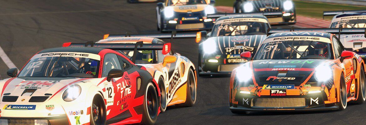 Rafael Martins e Raphael Silva vencem em Spa-Francorchamps pelo Porsche Esports Carrera Cup