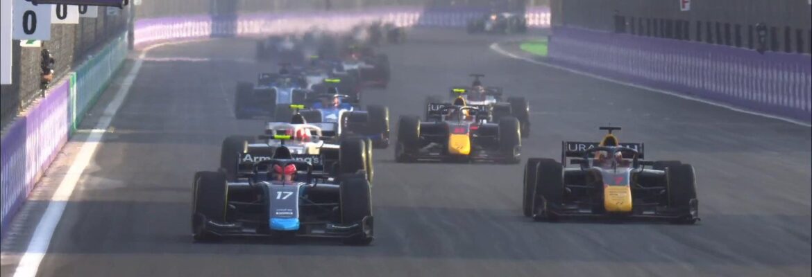 F2: Armstrong supera Lawson na largada e vence corrida 1 na Arábia Saudita