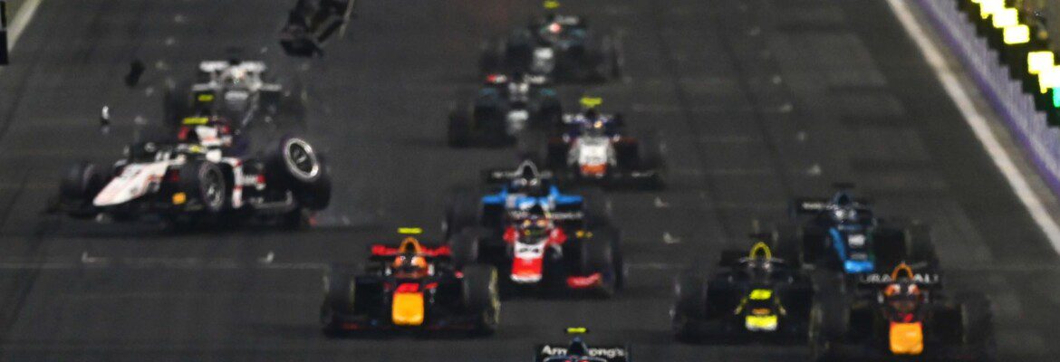 Acidente envolvendo Enzo Fittipaldi interrompe etapa da Arábia Saudita da F2