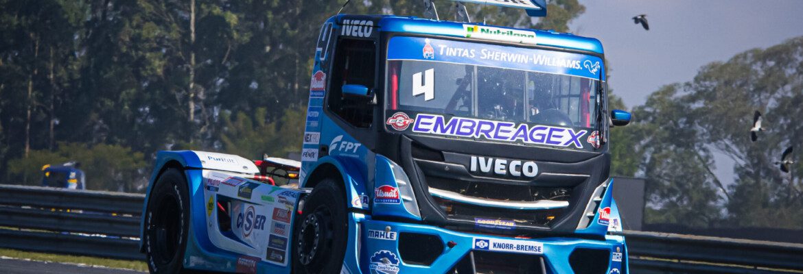 Iveco Usual Racing e Felipe Giaffone chegam à Curitiba em busca do título da Copa Truck