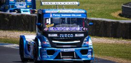 Felipe Giaffone supera dificuldades, conquista 2º lugar na corrida 2 e termina em terceiro na temporada 2021 da Copa Truck