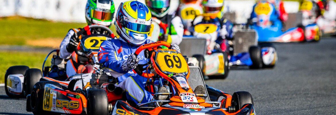 Pedro Clerot vence três baterias classificatórias e fatura pole position na final do Brasileiro de Kart