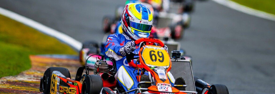 Pedro Clerot é destaque em final da categoria Júnior do Brasileiro de Kart