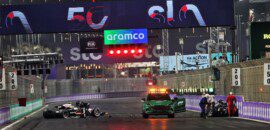 Enzo Fittipaldi posta nas redes após acidente na F2 em Jeddah: “Poderia ter sido pior”