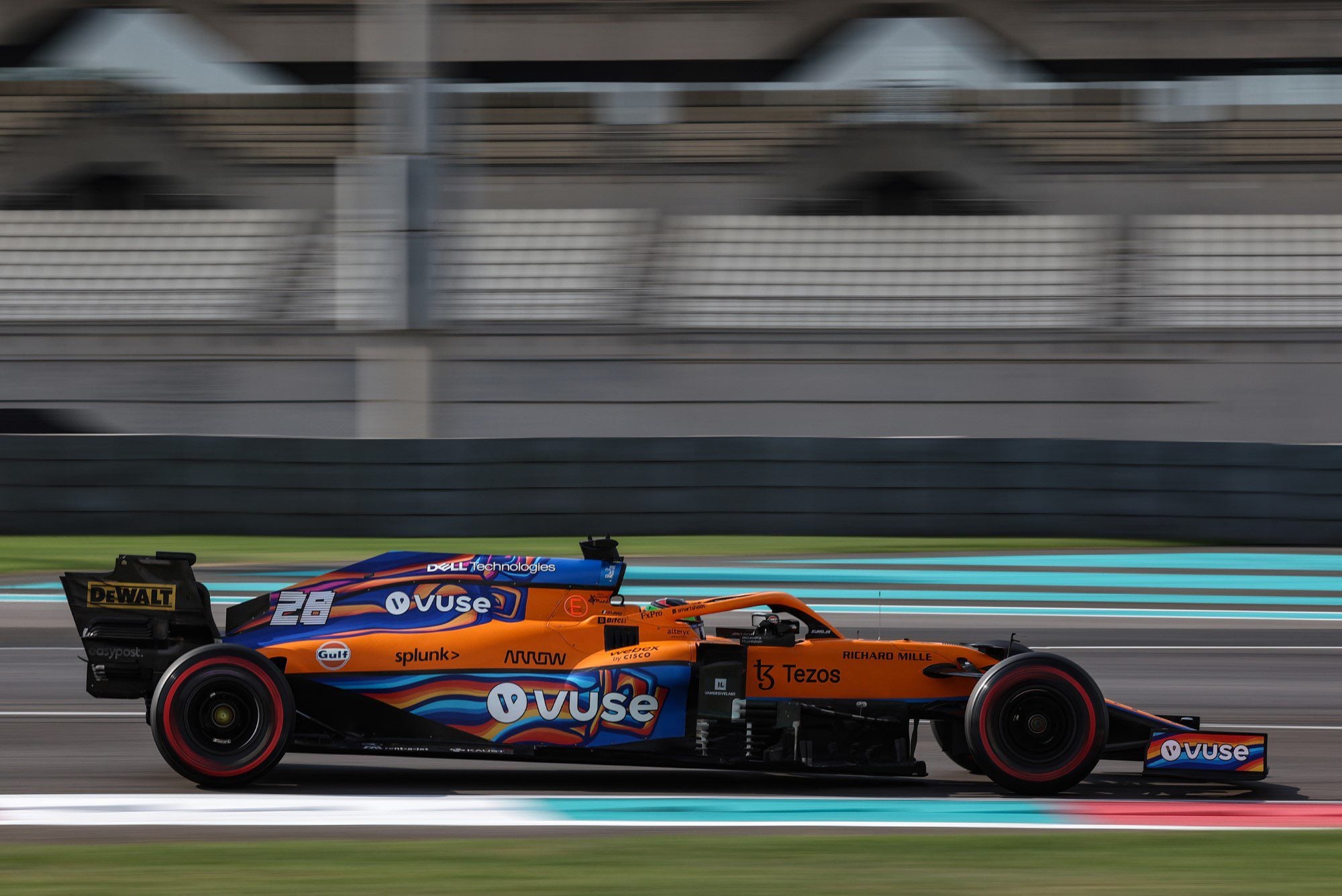 Patricio O'Ward, McLaren, Testes Abu Dhabi, F1 2021
