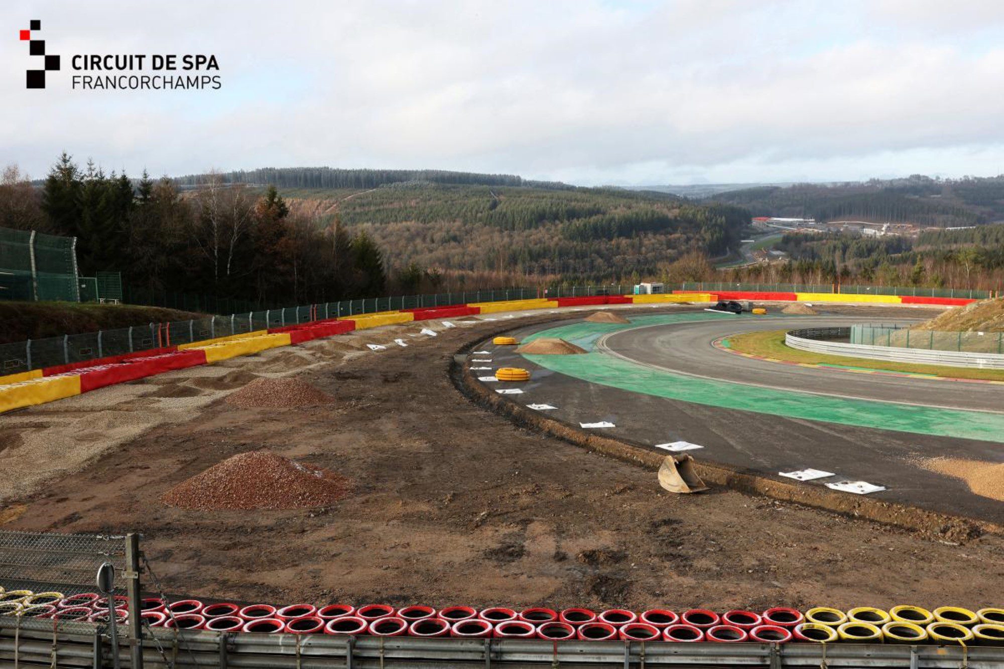 Obras em Spa-Francorchamps, 2021