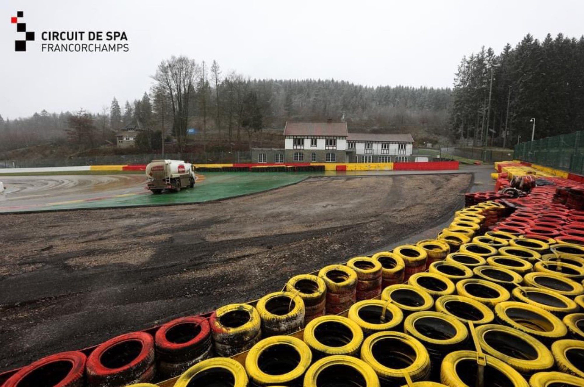 Obras em Spa-Francorchamps, 2021
