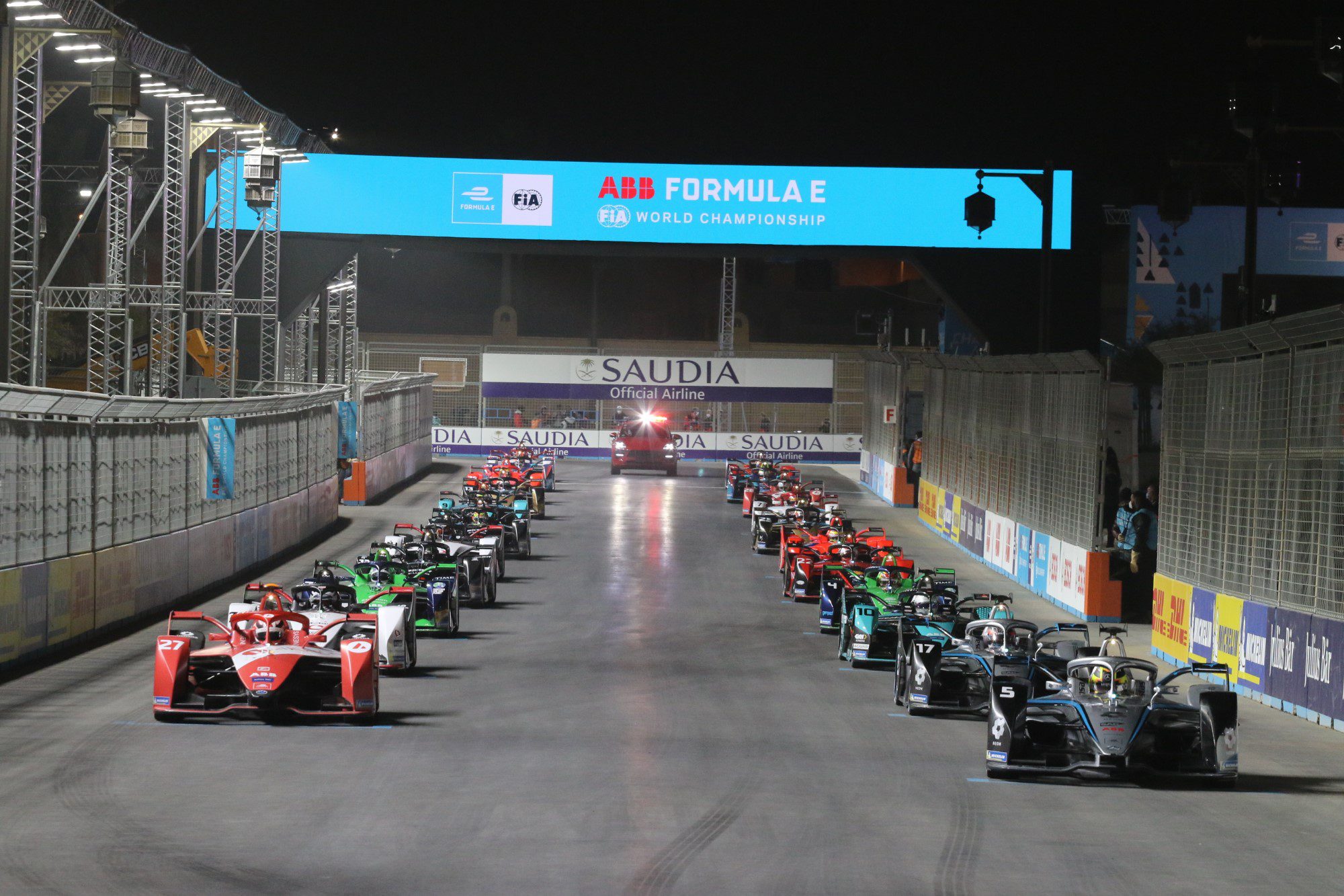 Fórmula E, Al-Diriyah, Corrida 1