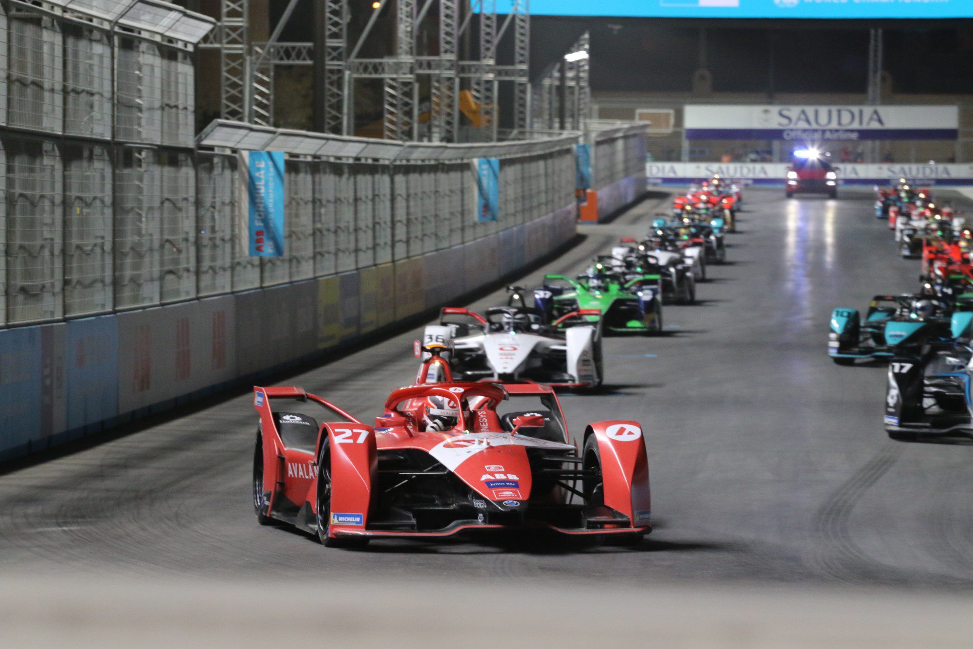 Fórmula E, Al-Diriyah, Corrida 1