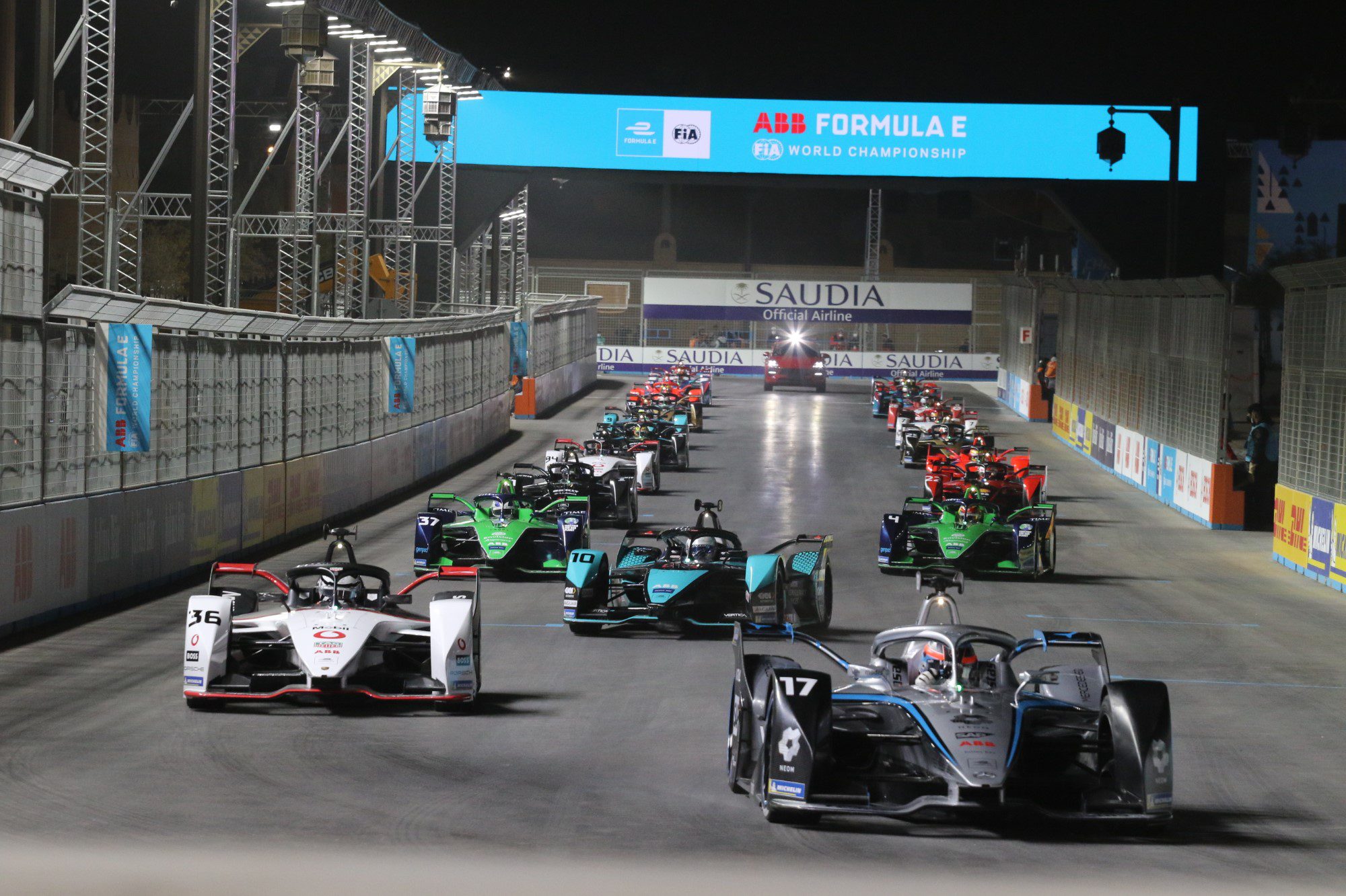 Fórmula E, Al-Diriyah, Corrida 1