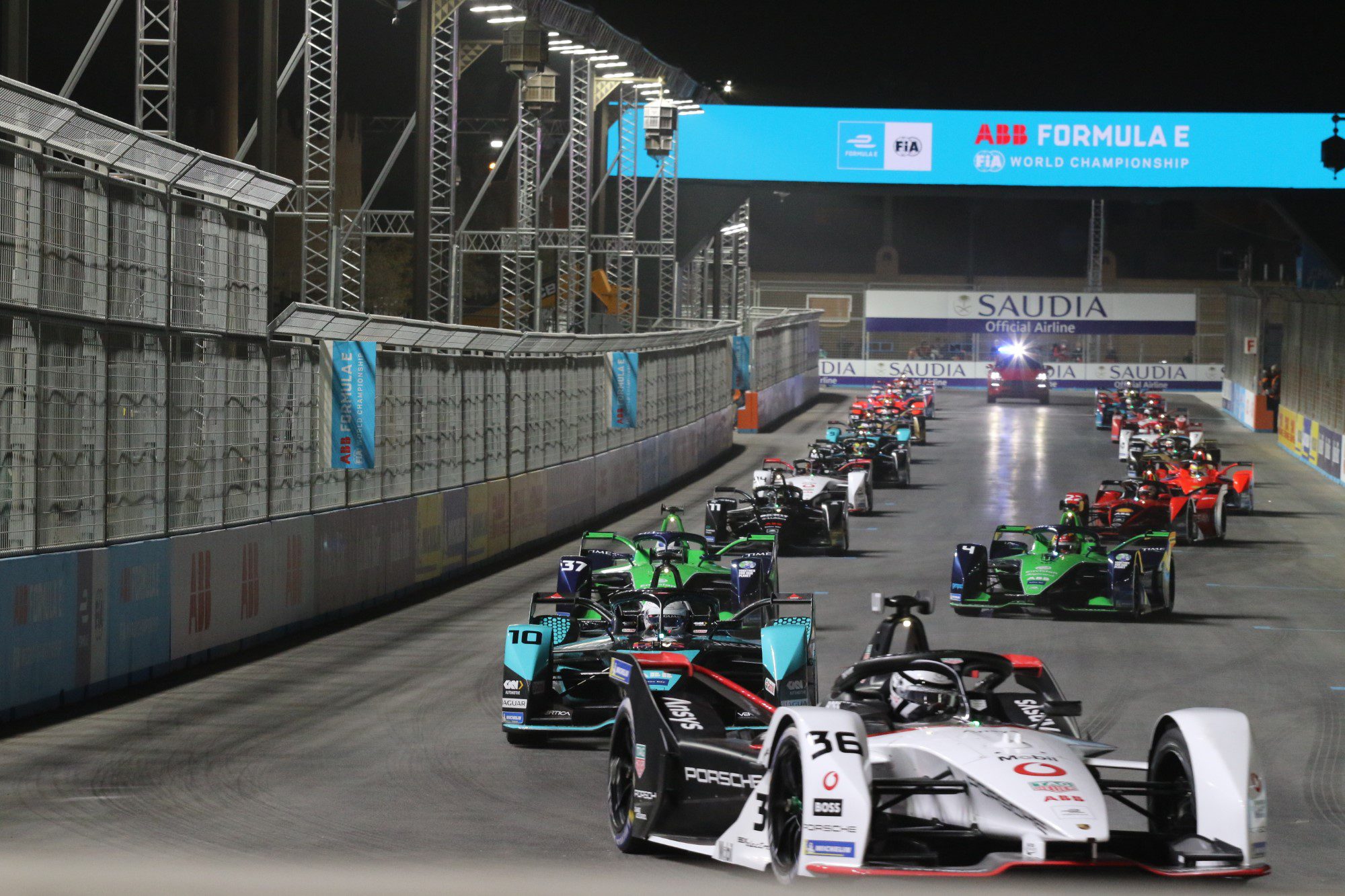 Fórmula E, Al-Diriyah, Corrida 1