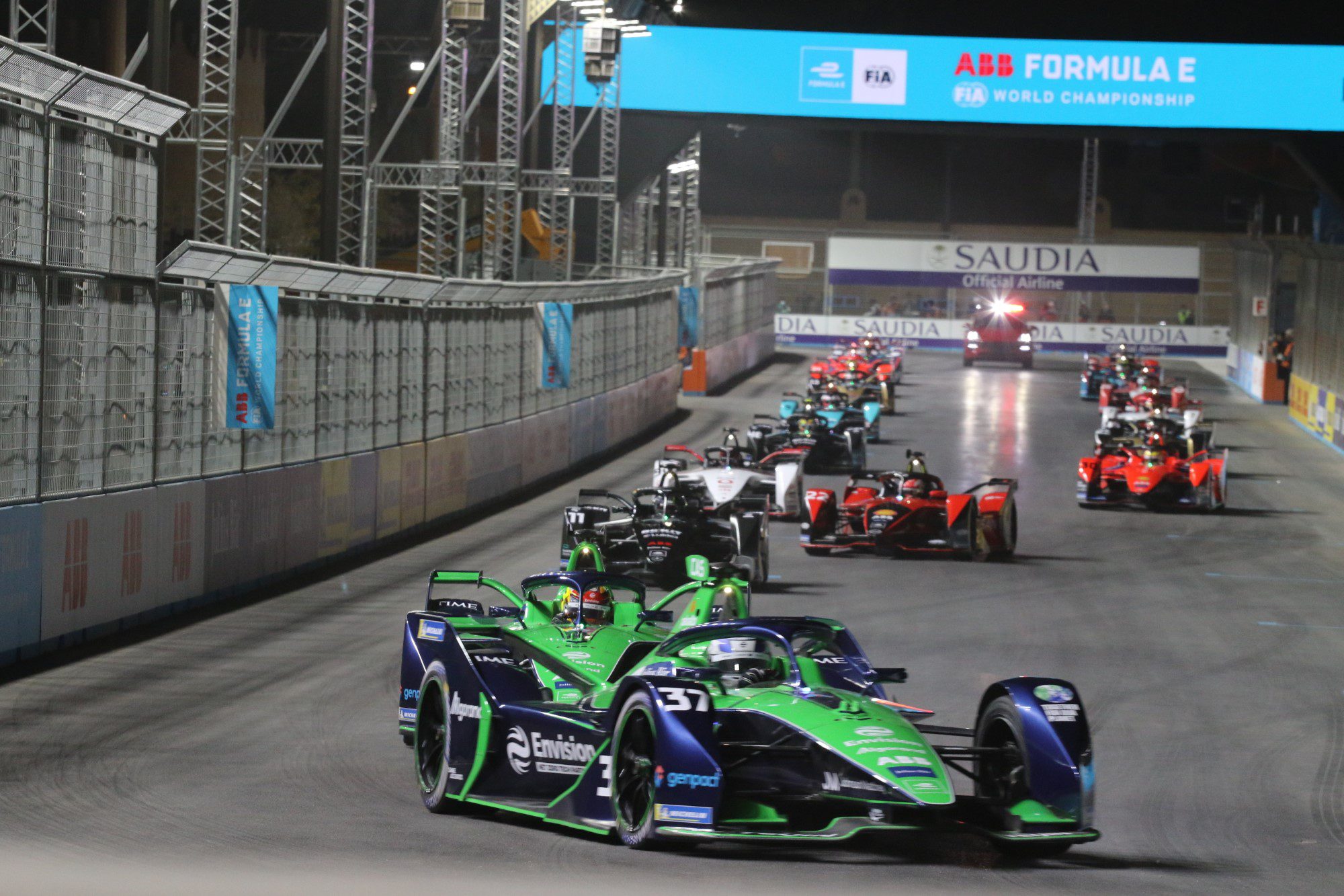Fórmula E, Al-Diriyah, Corrida 1