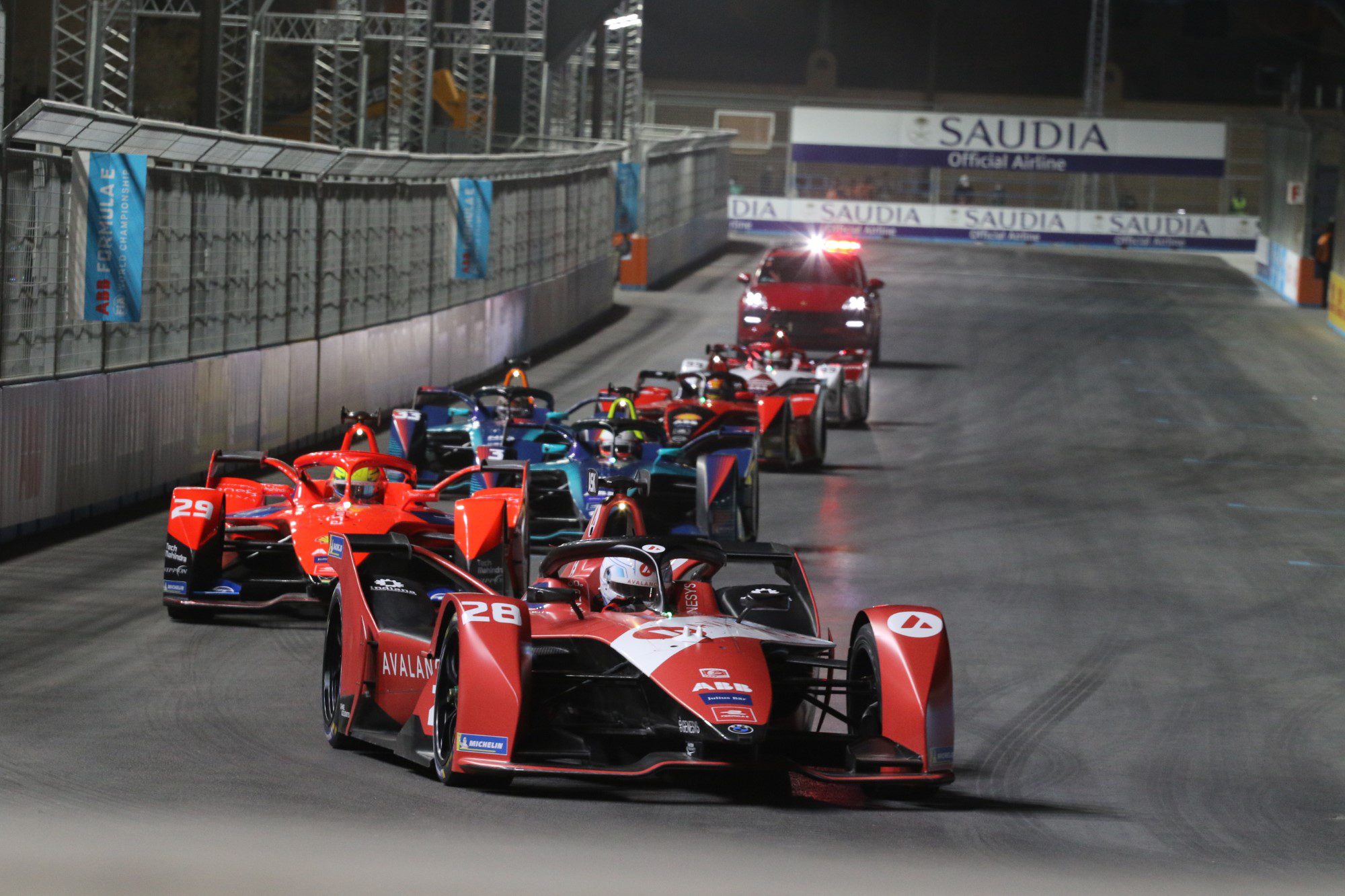 Fórmula E, Al-Diriyah, Corrida 1