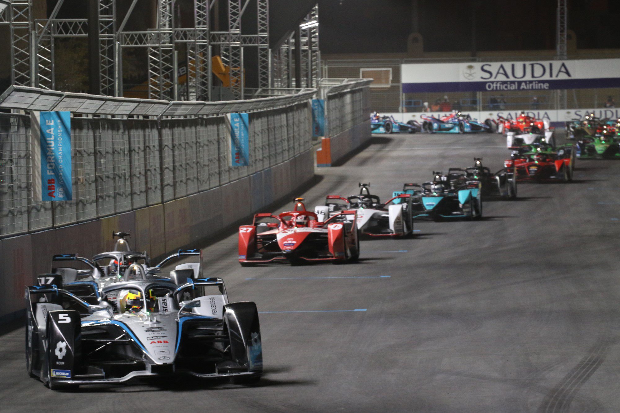 Fórmula E, Al-Diriyah, Corrida 1