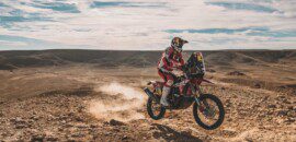 Dakar: Sanders vence especial encurtada das motos em dia de 1-2 da GasGas