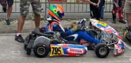 Enzo Vidmontiene estreia na classe Júnior com top-5 no Skusa Winter Series