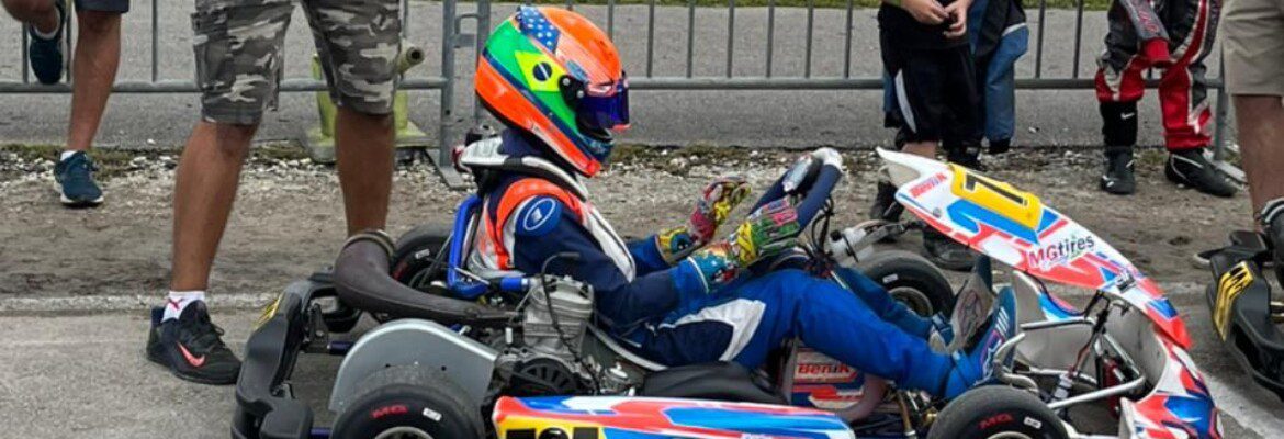 Enzo Vidmontiene estreia na classe Júnior com top-5 no Skusa Winter Series