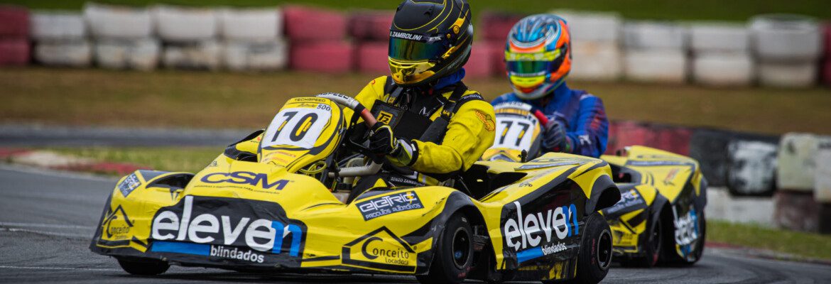 Massoni/Eleven/Conceito lidera as 500 Milhas de Kart na metade da corrida