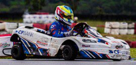 Pedro Clerot conquista pódio em sua estreia nas 500 Milhas de Kart