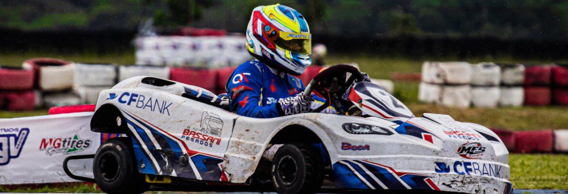 Pedro Clerot conquista pódio em sua estreia nas 500 Milhas de Kart