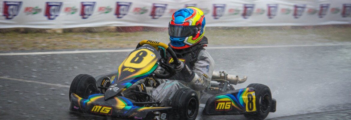 Raphael Gebara vence as 50 Milhas de Kart de Cadete em Interlagos