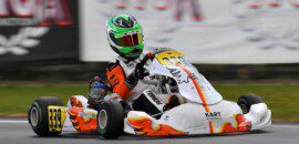 Matheus Ferreira começa 2022 acelerando no WSK Winter Test em Adria, na Itália