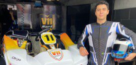 Gabriel Fonseca abre temporada de 2022 nas 500 Milhas de Kart