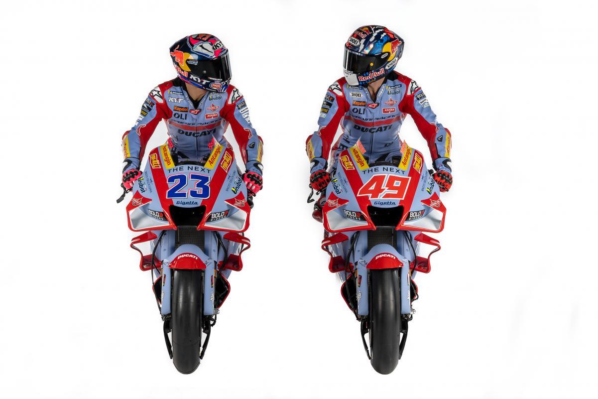 Apresentação Gresini - Enea Bastianini e Fabio di Giannantonio - MotoGP 2022