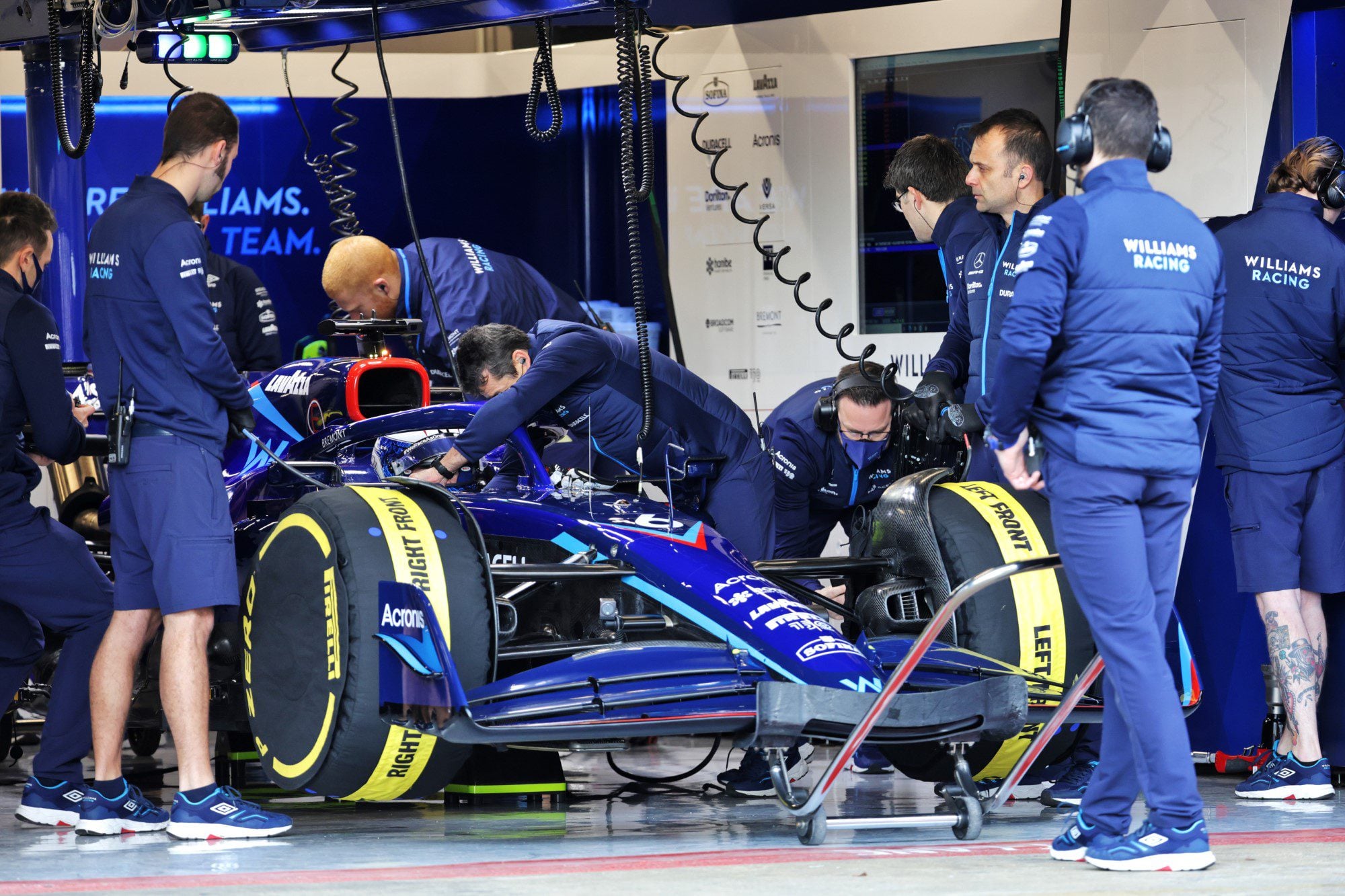 Galeria: imagens exclusivas do primeiro dia de testes da F1 2022, em Barcelona Pré-temporada, Barcelona, dia 1, F1 2022