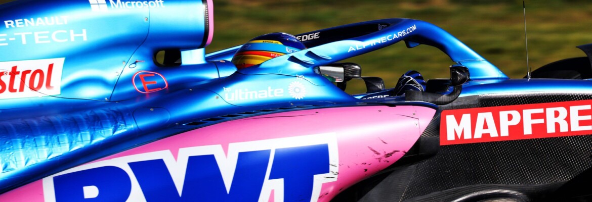 Alonso ficou satisfeito com primeiro dia de testes com a Alpine F1