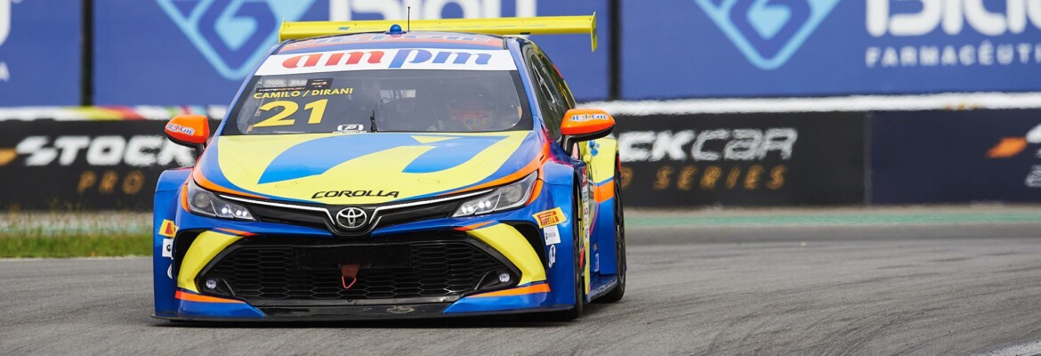 Thiago Camilo e Cesar Ramos ficam em 10º e 11º na sessão realizada com pista seca