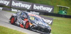 Bruno Baptista e Alan Hellmeister tiveram dificuldades na abertura da Stock Car