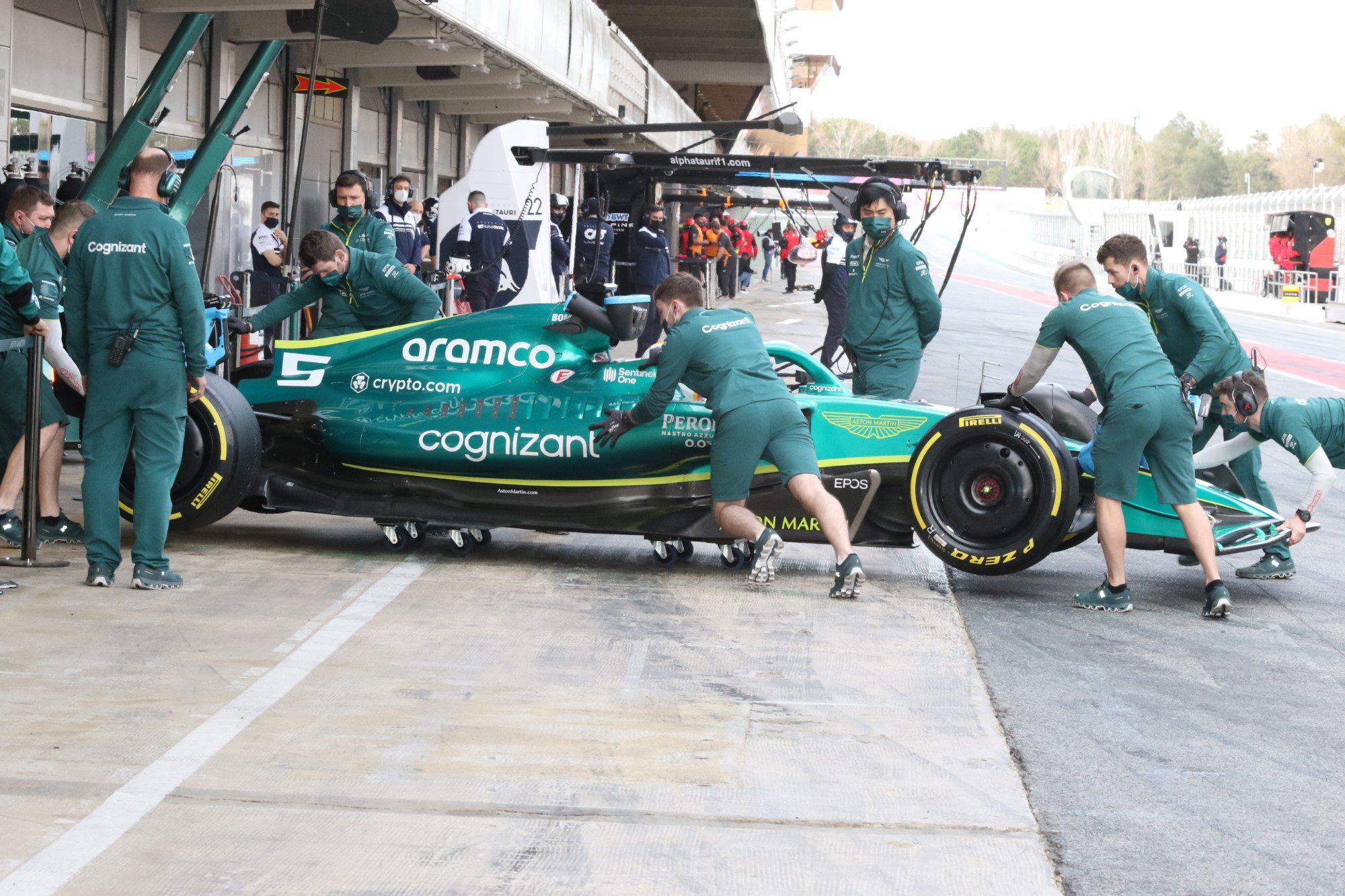 Galeria: os bastidores do 2º dia dos testes da F1 pelas lentes de Jorge Sá Bastidores, Dia 2, Pré-temporada F1 2022, Barcelona