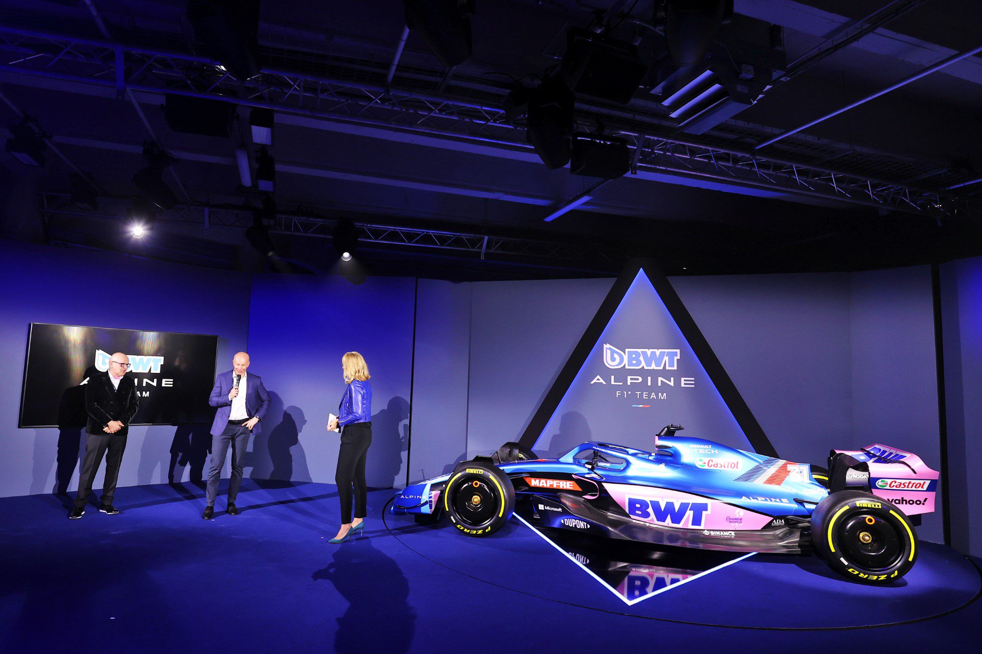 Galeria: confira o A522 azul e o rosa da Alpine para a F1 2022 Alpine A522 F1 2022