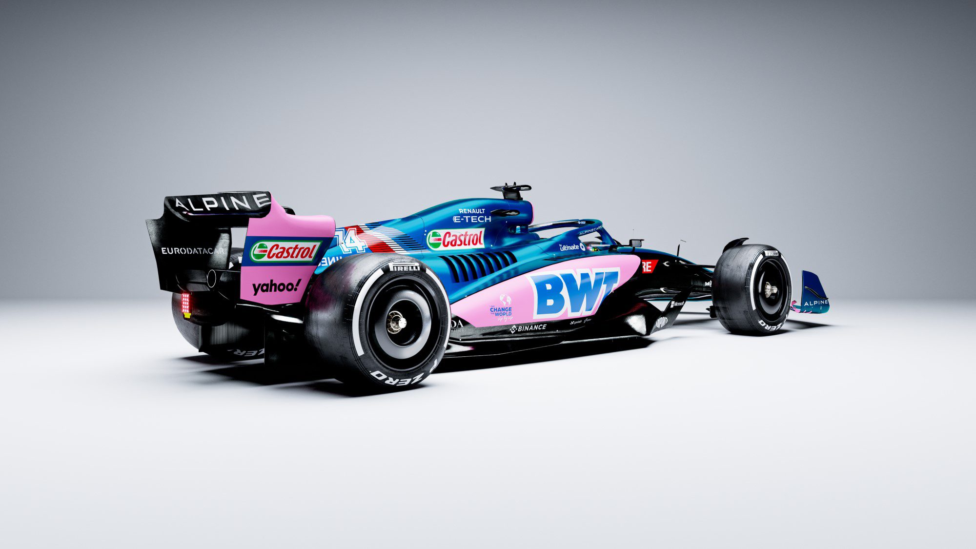 Galeria: confira o A522 azul e o rosa da Alpine para a F1 2022 Alpine A522 F1 2022