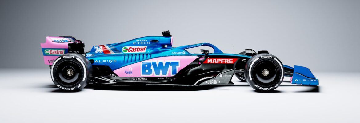 Alpine F1 vai usar pintura especial no Bahrein e na Arábia Saudita Alpine F1 vai usar pintura especial no Bahrein e na Arábia Saudita