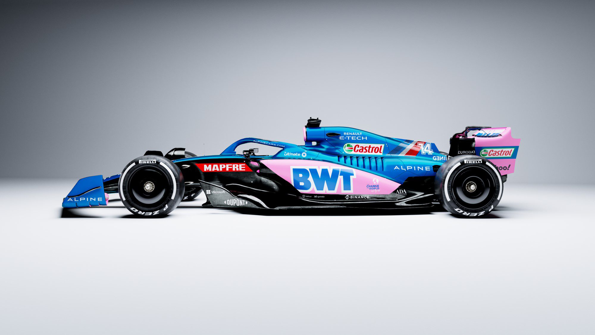 Galeria: confira o A522 azul e o rosa da Alpine para a F1 2022