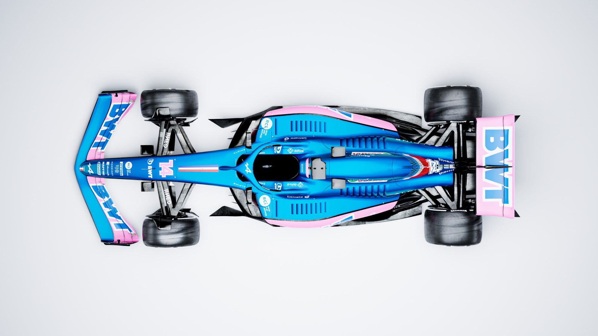 Galeria: confira o A522 azul e o rosa da Alpine para a F1 2022 Alpine A522 F1 2022