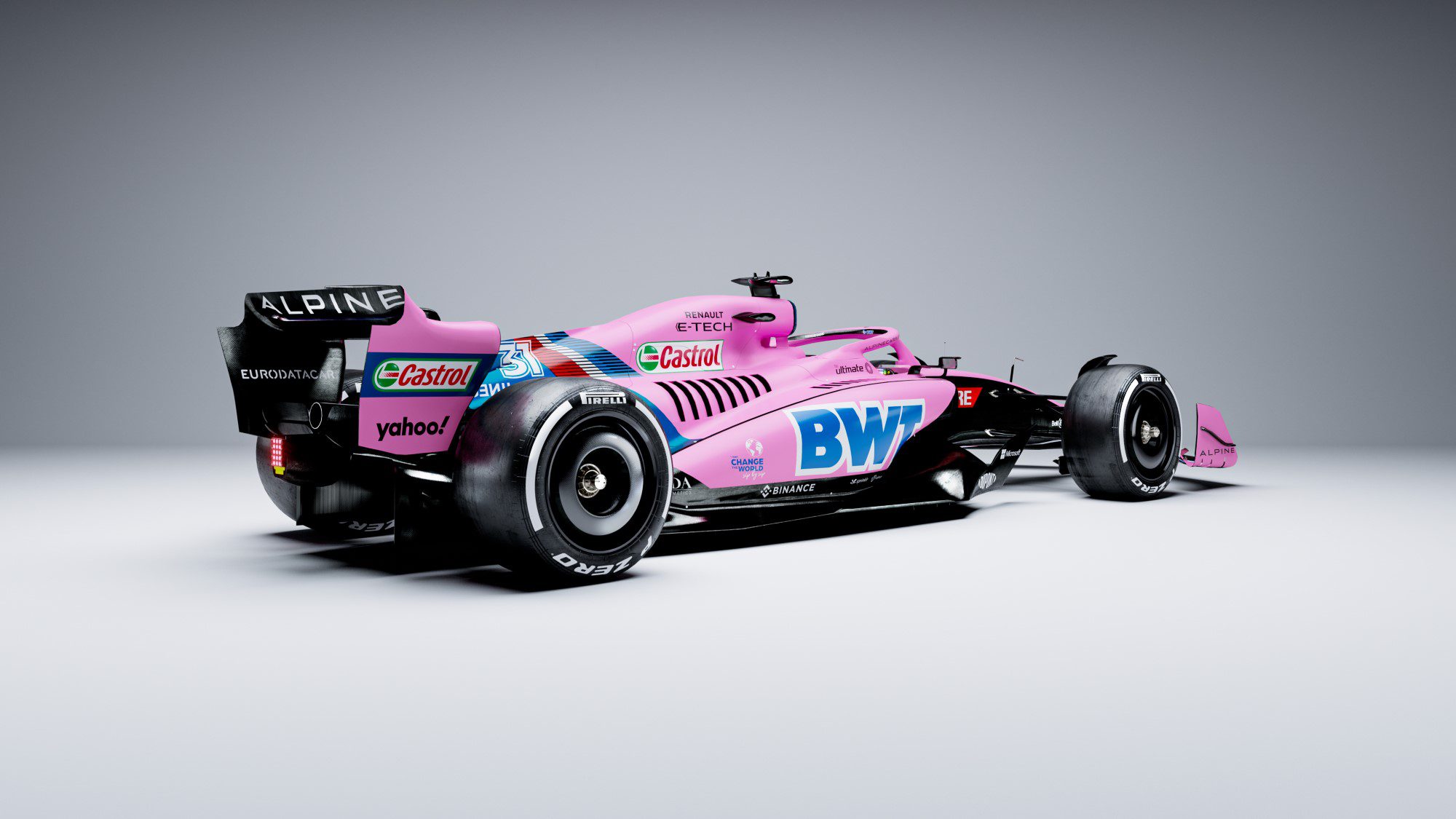 Galeria: confira o A522 azul e o rosa da Alpine para a F1 2022 Alpine A522 F1 2022