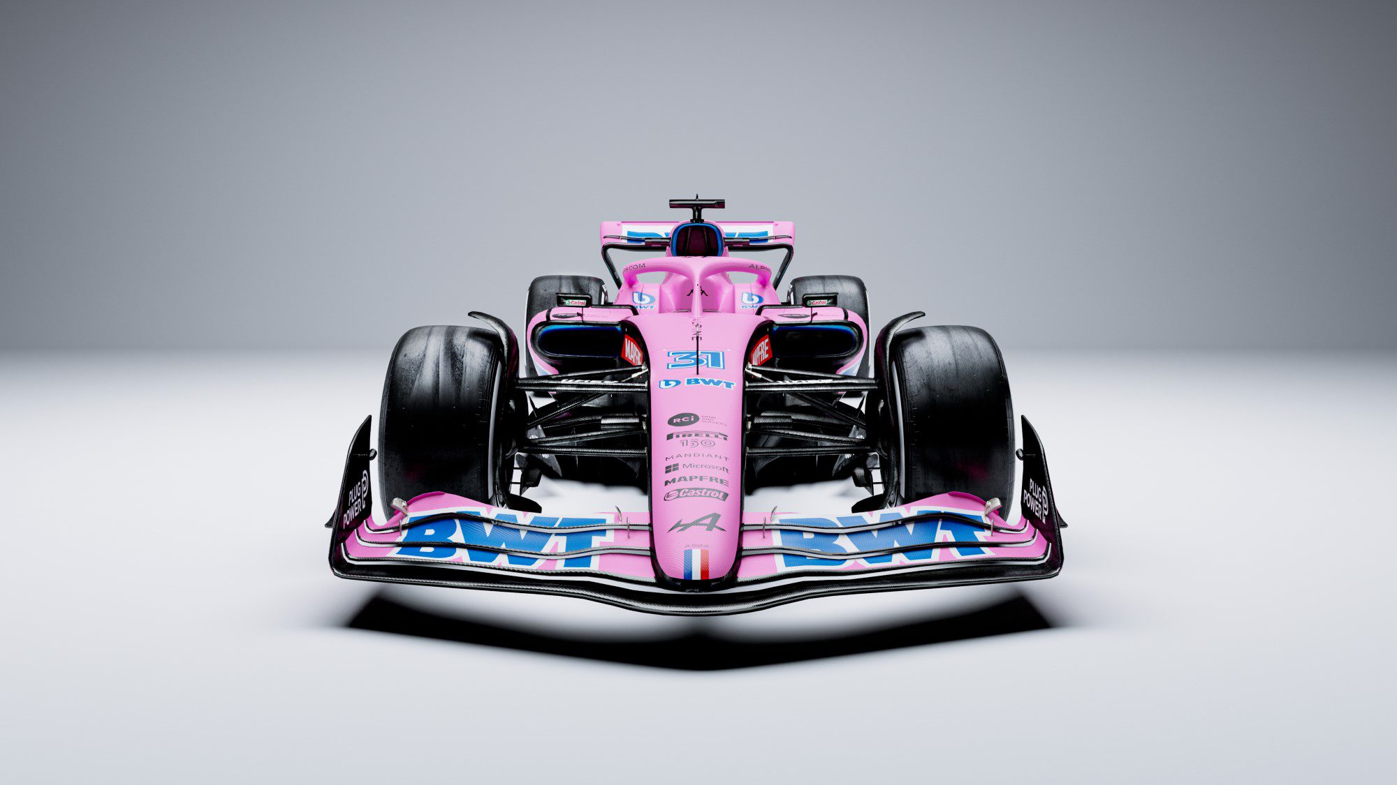 Galeria: confira o A522 azul e o rosa da Alpine para a F1 2022 Alpine A522 F1 2022