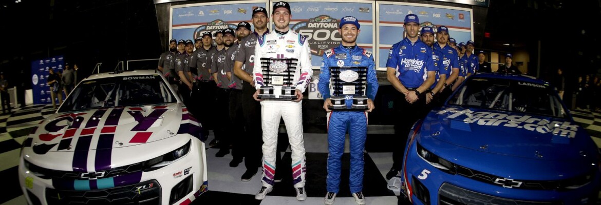 Nascar: Larson garante pole para a Daytona 500. Villeneuve se classifica