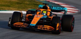Norris minimiza melhor tempo em primeiro dia de testes da F1