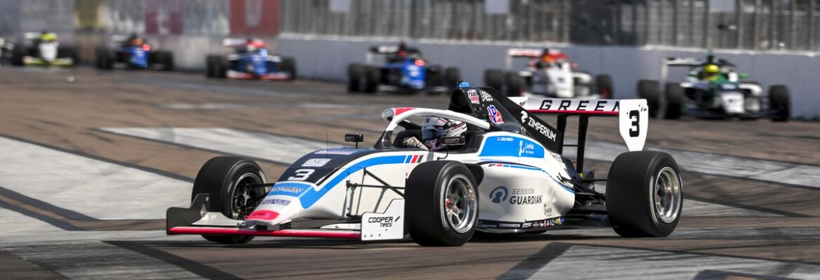 Green vence de ponta a ponta corrida 1 da Indy Pro 2000 em São Petersburgo