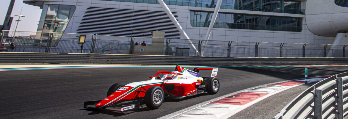 Agora em Abu Dhabi, Rafa Câmara segue dominante na F4 UAE