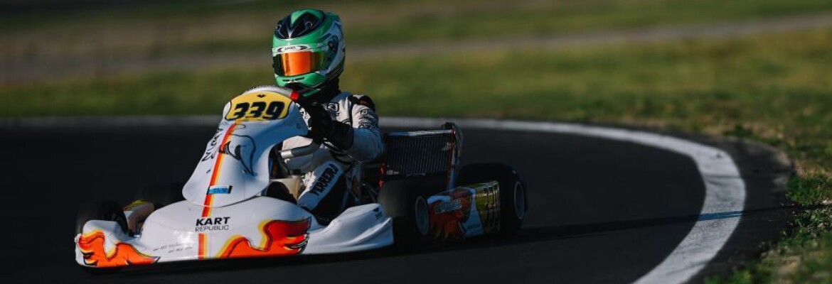 Matheus Ferreira conquista segunda pole consecutiva no WSK Super Masters