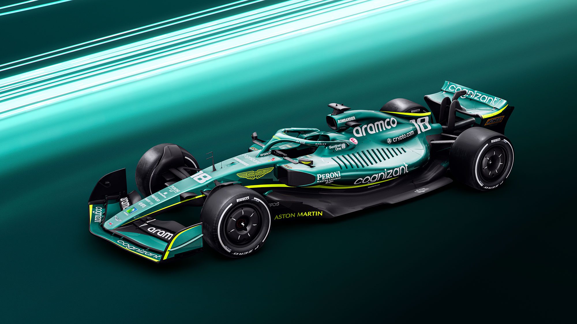 Galeria: confira as imagens do Aston Martin AMR22 para a F1 2022 Aston Martin AMR22 - F1 2022