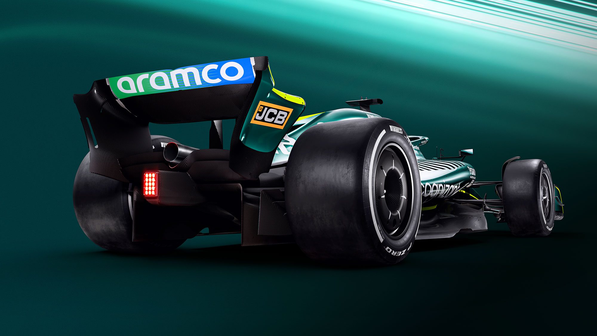 Aston Martin mostra ao mundo AMR22 com verde mais claro e Aramco em destaque