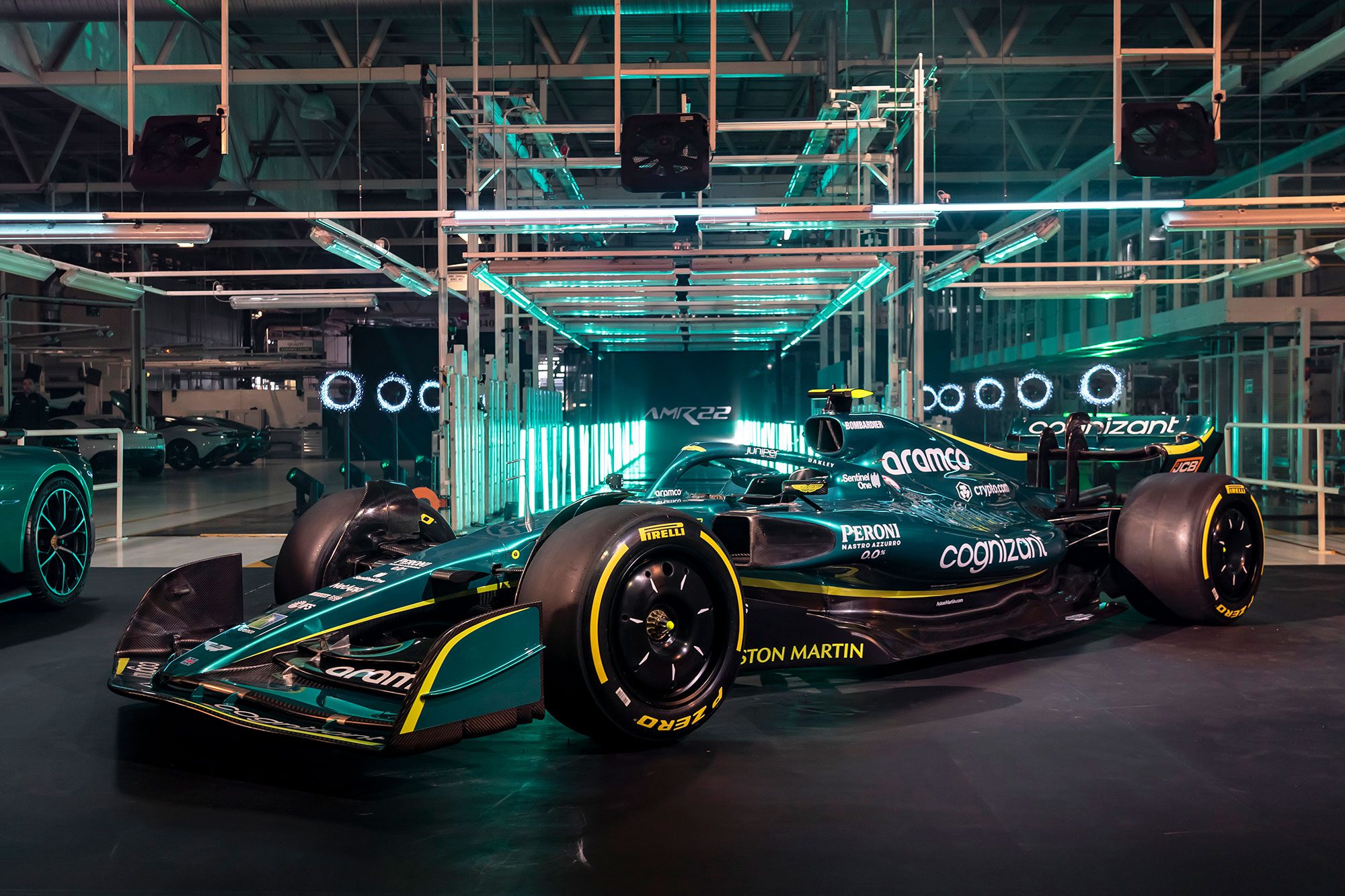 Galeria: confira as imagens do Aston Martin AMR22 para a F1 2022 Aston Martin AMR22 - F1 2022